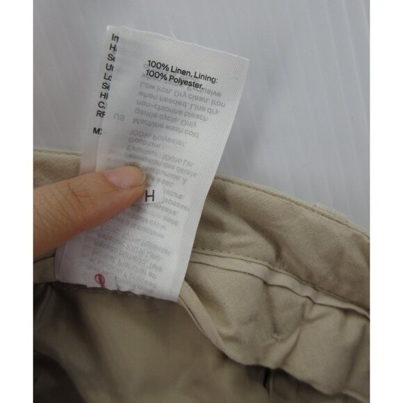 Cos Pants 32 Linen Trousers Slacks Khakis Summer Resortwear 32X27 - Picture 10 of 11